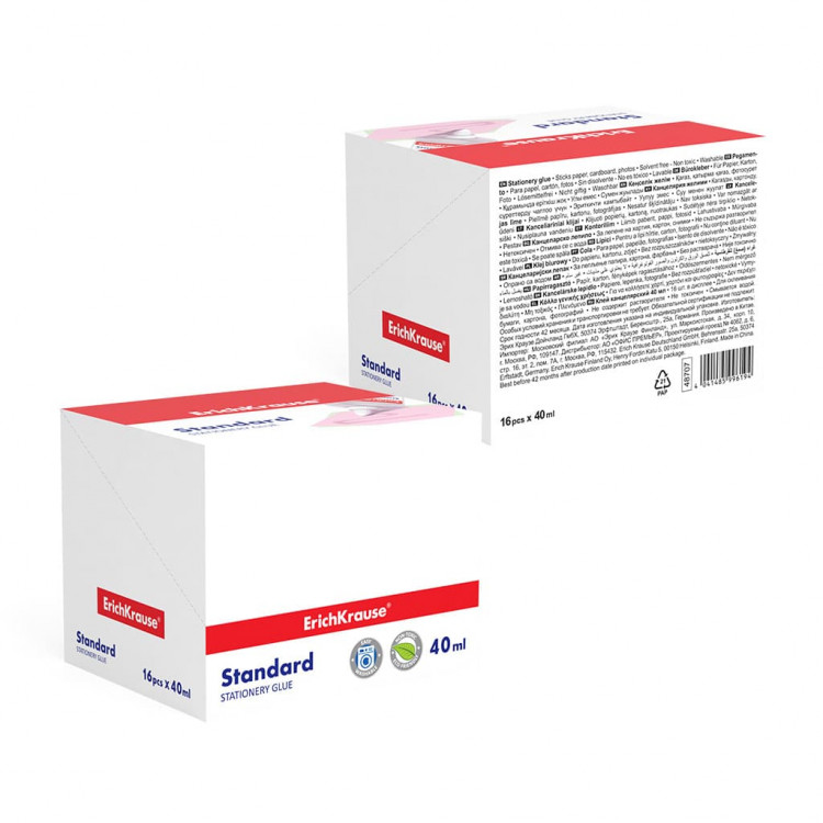 Лепило течно 40мл Стандард Erich Krause